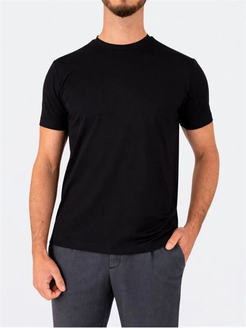 Heskimo t-shirt oxford scritta braccio HESKIMO | HE1410004/NERO